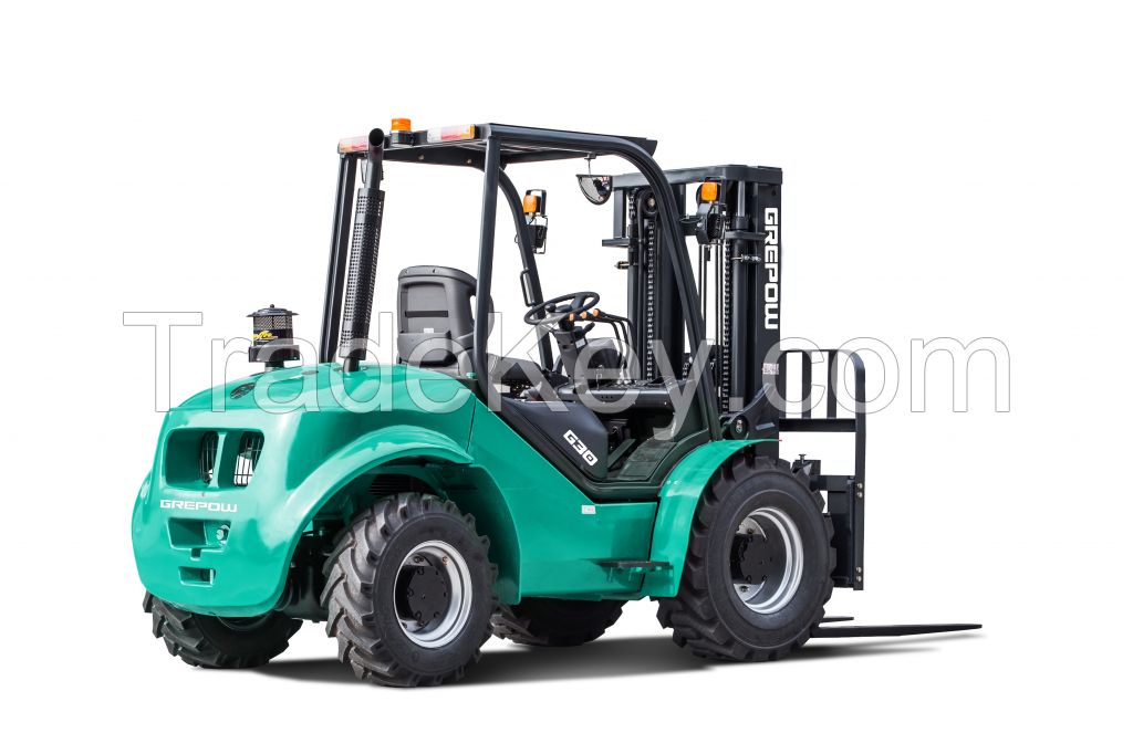 4WD Rough Terrain Forklift 1.8T-3.5T (3968lbs-7716lbs)