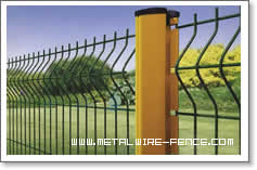 welded wire mesh fence