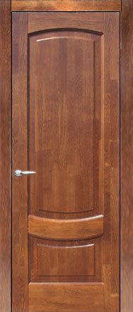 wooden doors of natural oak