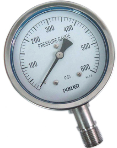 All Stainless Steel Pressure Guages