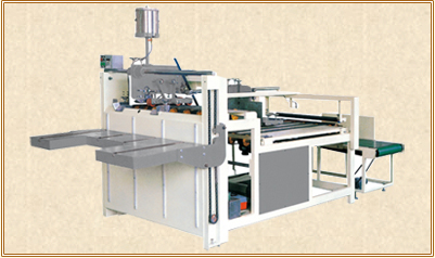 Semi-Automatic Carton Gluer