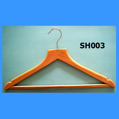 wooden hanger