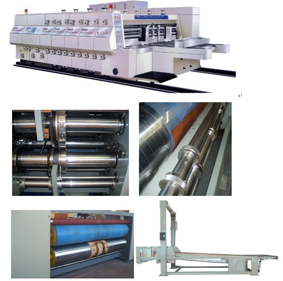 High speed printing slotter die-cutting machine