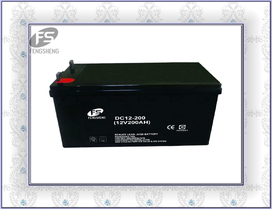 Deep cycle battery 12V200AH