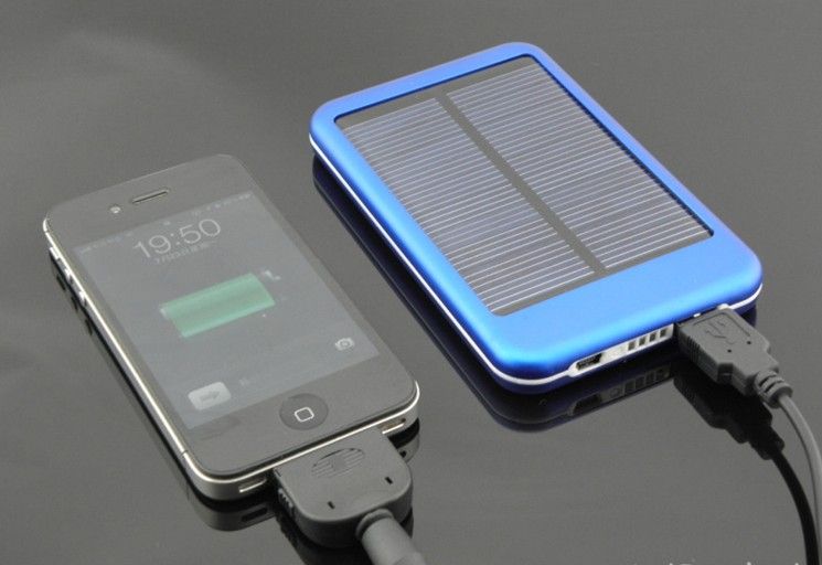 solar charger mobile phone charger solar Power bank 5000mah