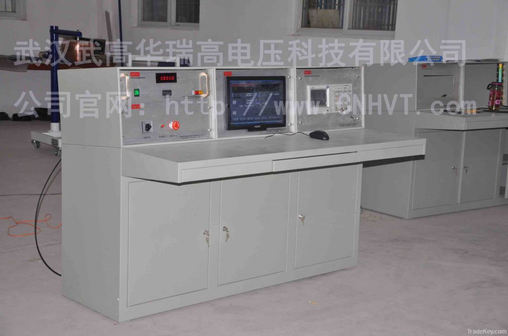 Standard lightning impulse voltage pulse calibration test system devic