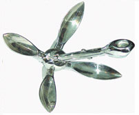 stainless steel folding anchor