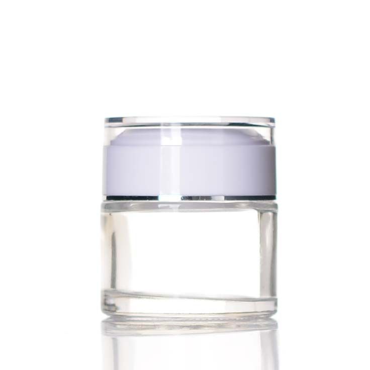 Cosmetic Glass Cream Bottles