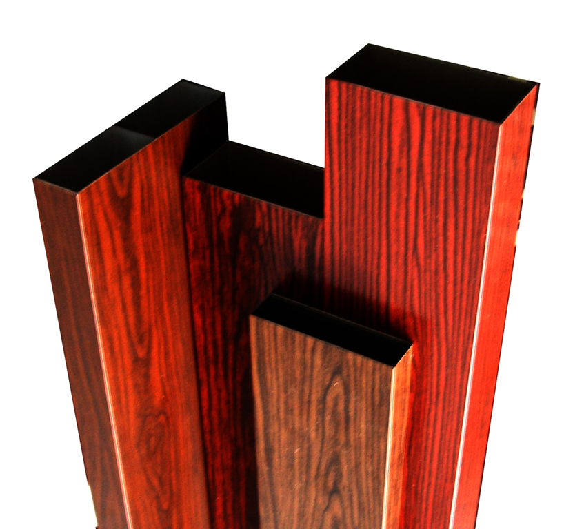 Wood Grain Aluminum Profile