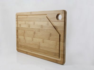 Bamboo Cutting Board w/water groove