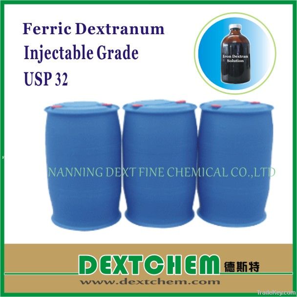 Hight Quality/GMP/DMF/USP Iron Dextran Solution 10%