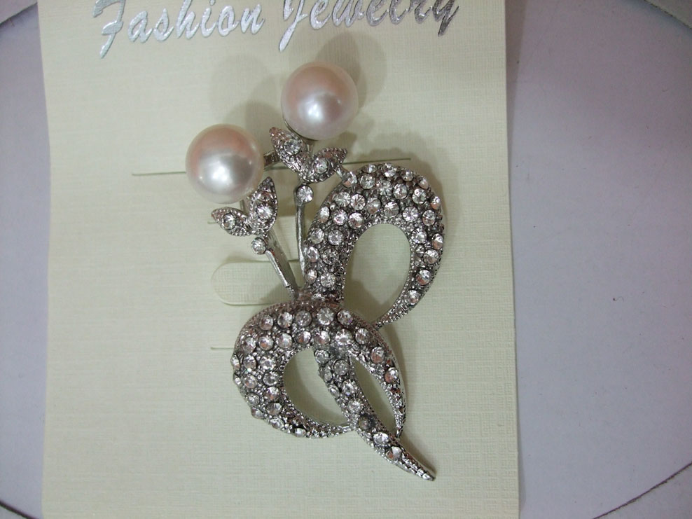 pearl brooch