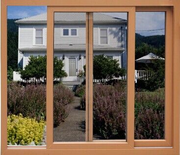 wood window