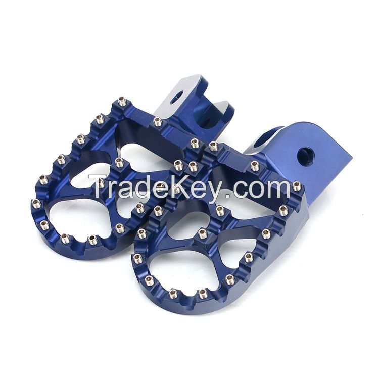 Aluminum Alloy MX Dirt Bike Foot Pegs Footrests Pedals