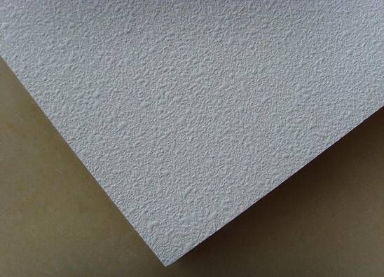 Fiberglass acoustic ceiling panel/ fiber glass roof plate