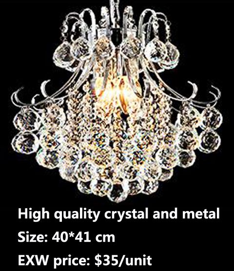 LED pendant light, crystal chandelier lamp,