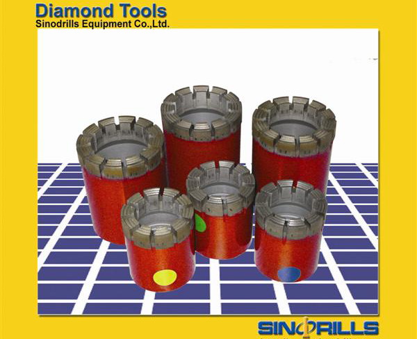 Diamond core bit, PDC bits