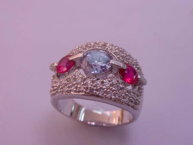 Cubic Zircon Ring