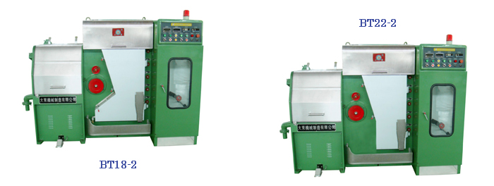 Fine wire drawing machine with annealer