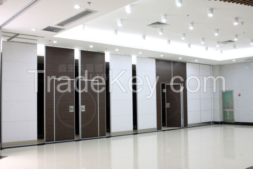 China aluminium soundproof folding door