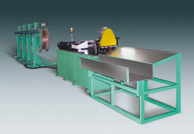 Coil pipe aligning&cutting machine