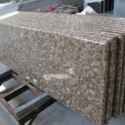 Giallo Fiorito granite countertops