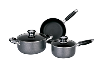 NON-STICK ALUMINUM COOKWARE SET