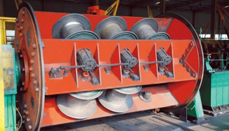 Rigid Frame Stranding Machine