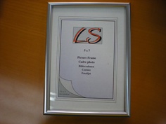 Plastic picture frames