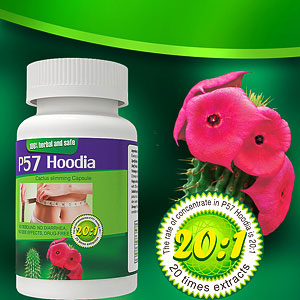 P57 Hoodia Cactus Slimming Capsule-China top herbal effective weight l