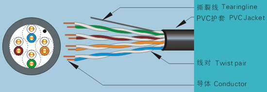 CAT5e UTP LAN Cable