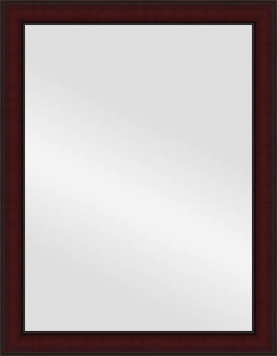 framed mirror