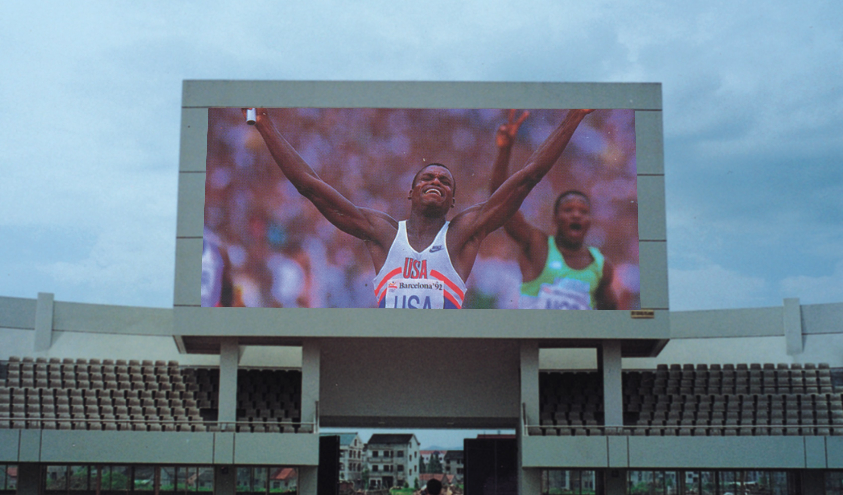 Sport gym full color LED display