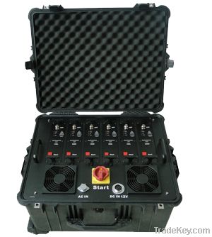 Multi Band Pelican Bomb Military GSM 3G GPS WIFI VIP jammer