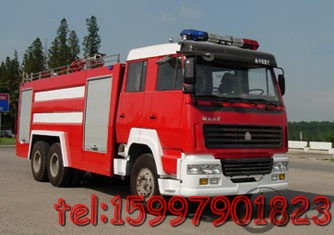 fire fighting truck