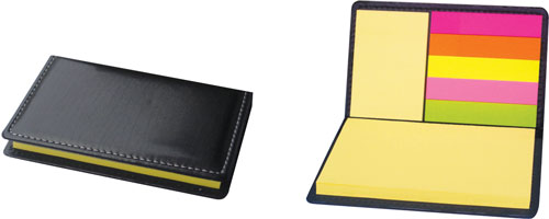 Sticky Notes Assorted With Leather