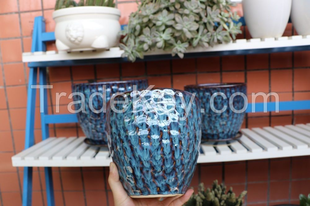 shine white flowerpots, ceramics flowerpot, Chaozhou flowerpot, Chinese flowerpot, gardenpots platers