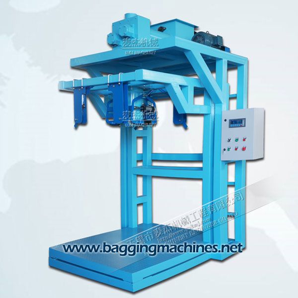 big bag filling machine, 1 ton bag filling machine, big bag packing machine for wood pellet, animal feed, corn flake, maize meal