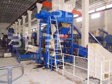 Metal recycling machine