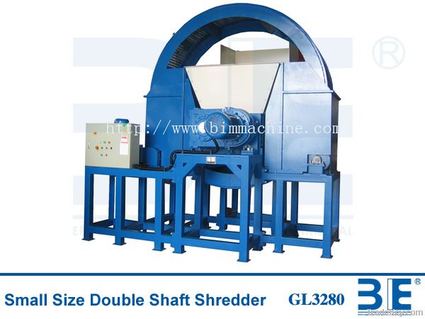 Double shaft shredder