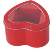 heart tin box