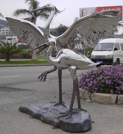 Stainless steel sculptures