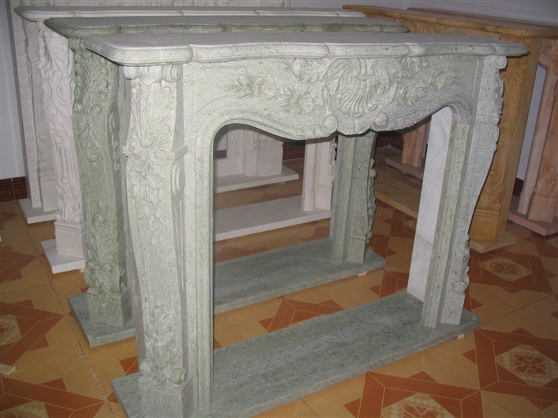 Granite/Marble Fireplace