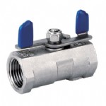 1PC Tpye Ball Valve With Internal Thread Buttrtfly handle