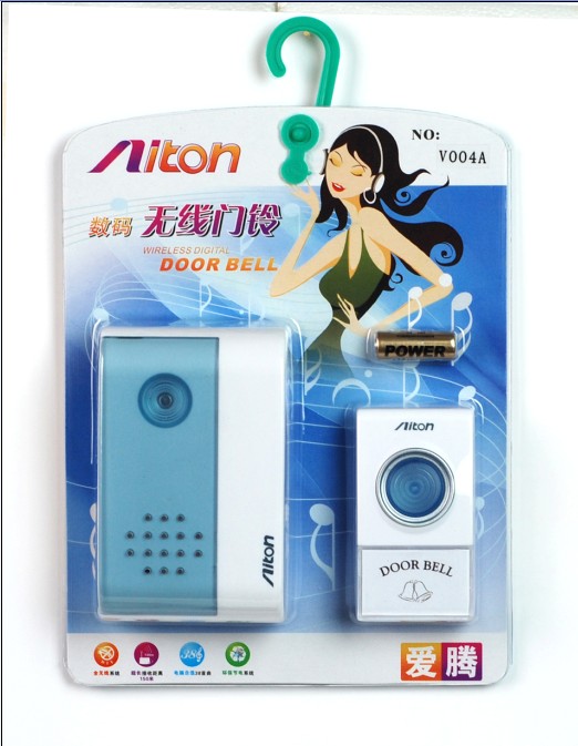 wireless digital remote control doorbell