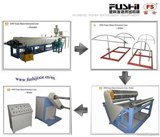 PE Foam Sheet Extrusion Line