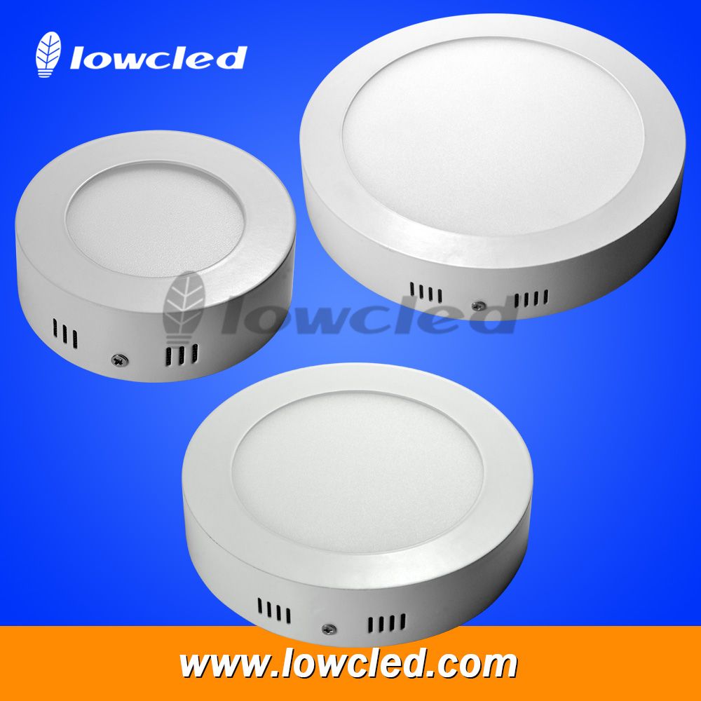 Round surface mounted ceiling led light, led down light, led panel light D120 / D170 / D225 / D240*40mm with CE ROHS in shenzhen factory