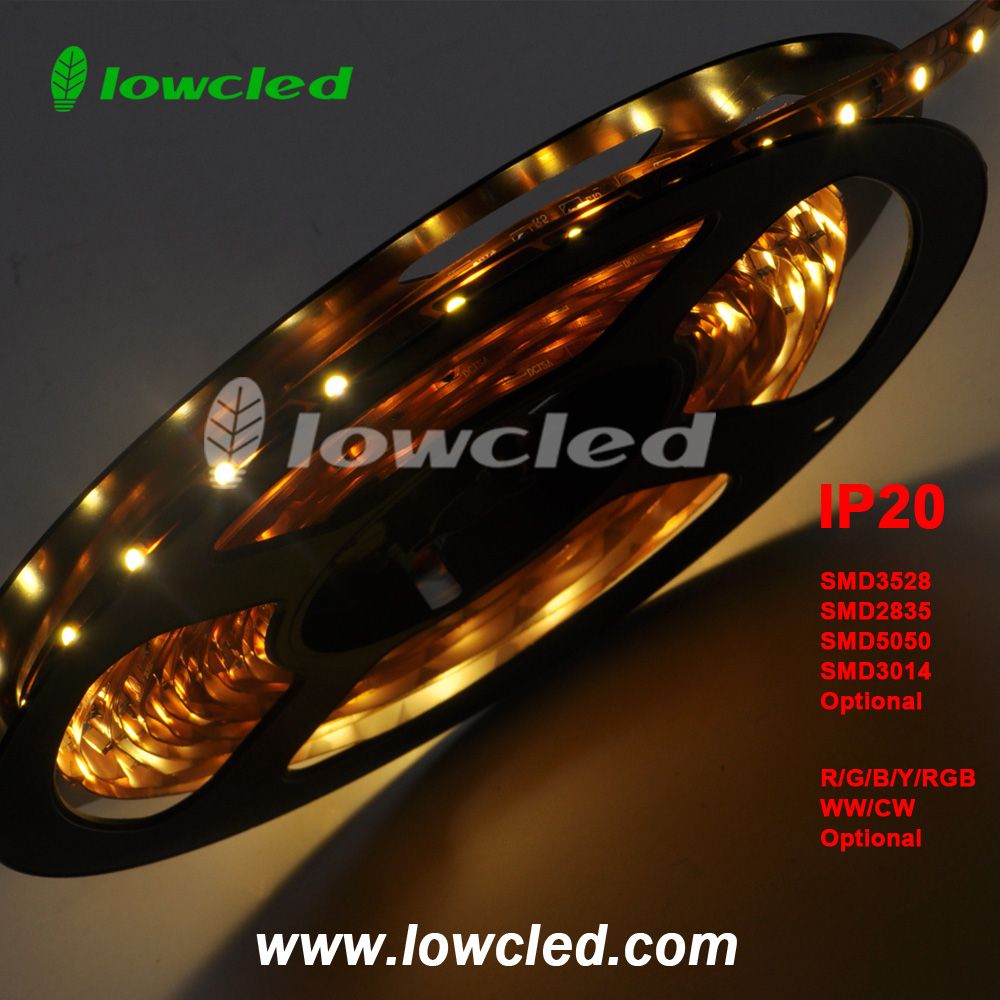 IP20 IP65 IP67 IP68 Flexible led strip light fixtures and water proof 12v led strip lighting manufacturer in China