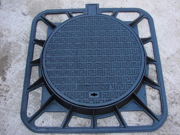 Manhole cover and frame