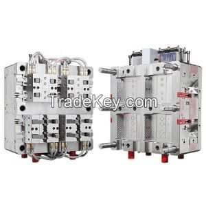 8+8 IMPRESSION TWIN-SHOT HOT RUNNER TOOL PLASTIC INJECTION MOULD 